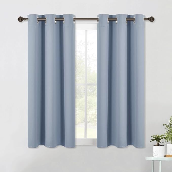 NICETOWN Bedroom Curtains Blackout Drapery Panels, 2 Panels, 42 x 54 Inch by NICETOWN