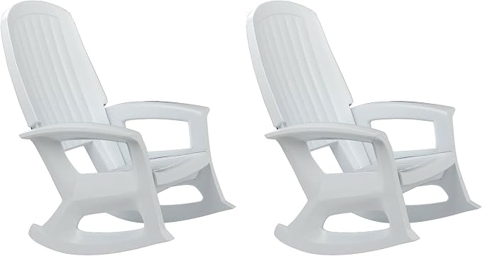 Semco Rockaway Heavy-Duty Outdoor Rocking Chair w/Low Maintenance All-Weather by Semco