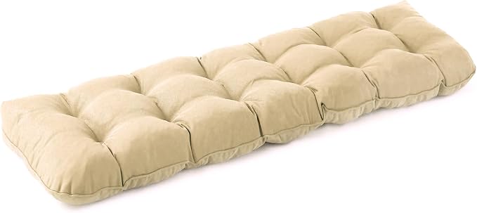 IPYNBAP Outdoor Bench Cushion, Waterproof Bench Cushion by IPYNBAP