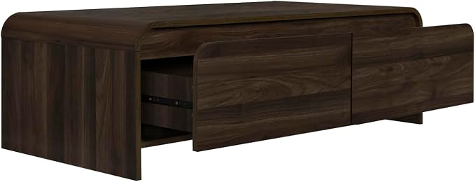 New Classic Furniture Mara 3-Piece Wood Coffee Table & 2 End Tables Set - Image 5