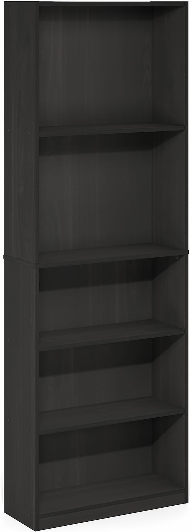 Furinno Jaya Book Shelf, 5-Tier Tall Book Shelf, Bookcase - Image 6