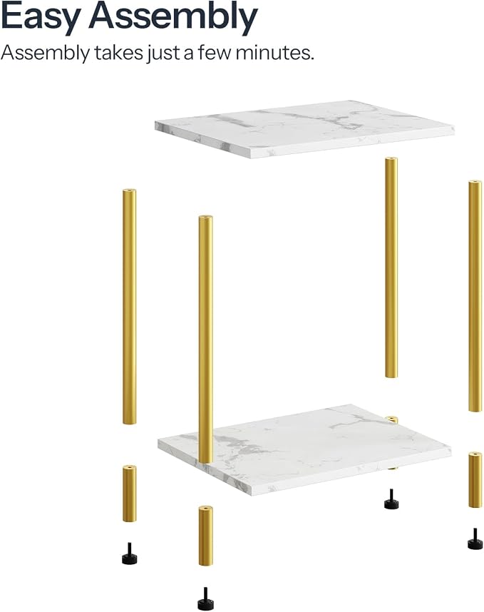 HOOBRO End Table, Small Side Table, Nightstand - Image 8