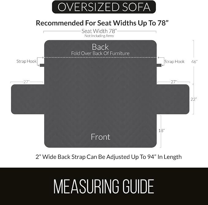 Sofa Shield® Couch Slip Covers for Dogs, Reversible Furniture Protector - Image 6
