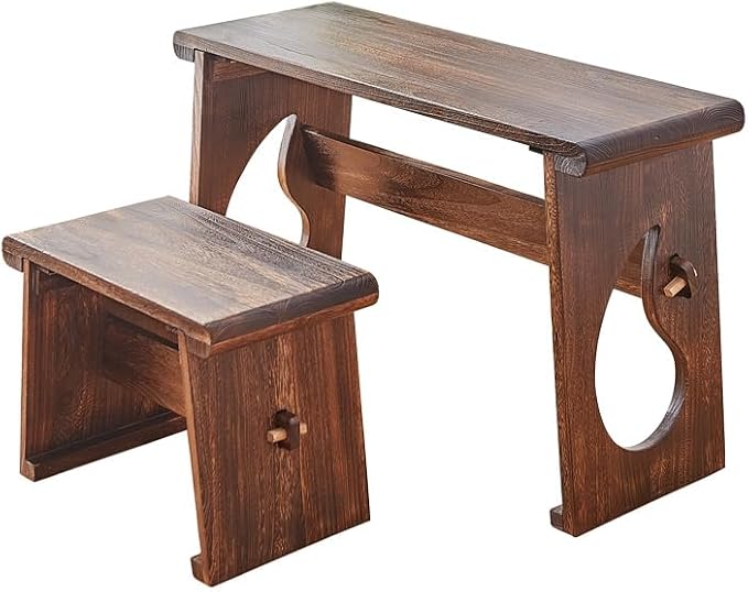 Asian Style Wooden Coffee Table Vintage Guqin Table Japanese Tea/Sofa/Table - Image 4