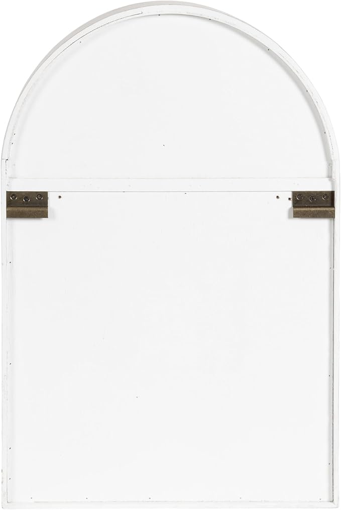 Kate and Laurel Megara Decorative Wooden Hanging Arched Wall Cabinet - Image 7
