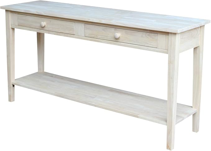 IC International Concepts Spencer Server Extended Length Console Table by InternationalConcepts