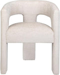 Jofran Gwen Jacquard Upholstered Accent Chair, Modern Luxury Plush Sculptural by Jofran+Inc.