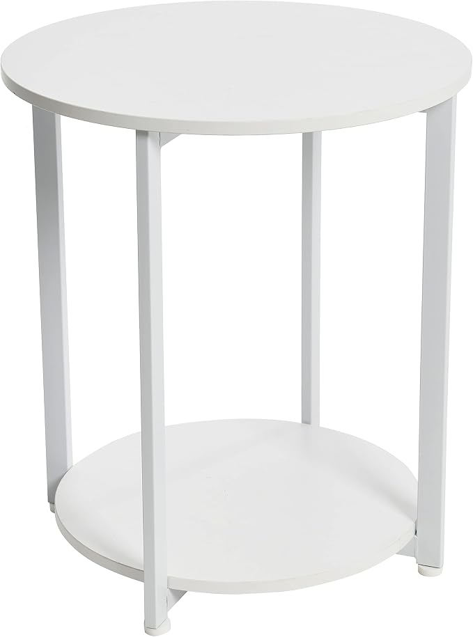 Household Essentials Jamestown Round Side End Table by HouseholdEssentials