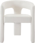 VESCASA Faux Leather Barrel Dining Chair by VESCASA