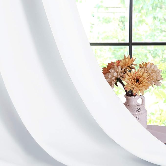 NICETOWN 50% Light Blocking Curtain Panels - Image 5