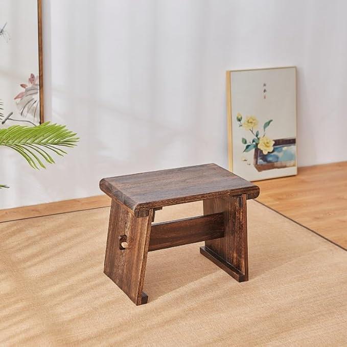 Asian Style Wooden Coffee Table Vintage Guqin Table Japanese Tea/Sofa/Table - Image 6