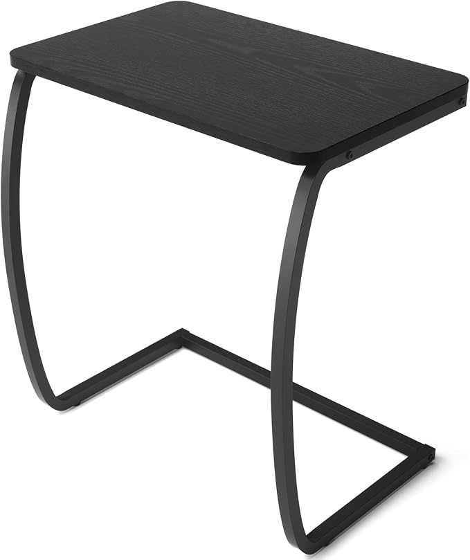 SRIWATANA Side Table, End Table, Vintage C-Shaped Couch Table by SRIWATANA