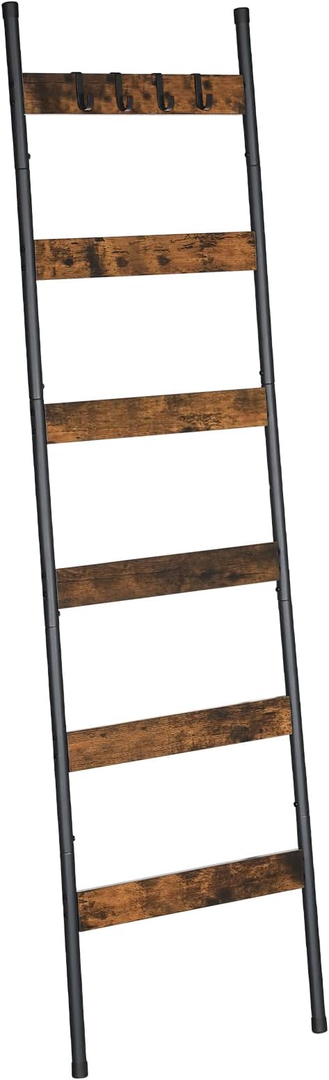 HOOBRO Blanket Ladder, 6-Tier Towel Rack by HOOBRO