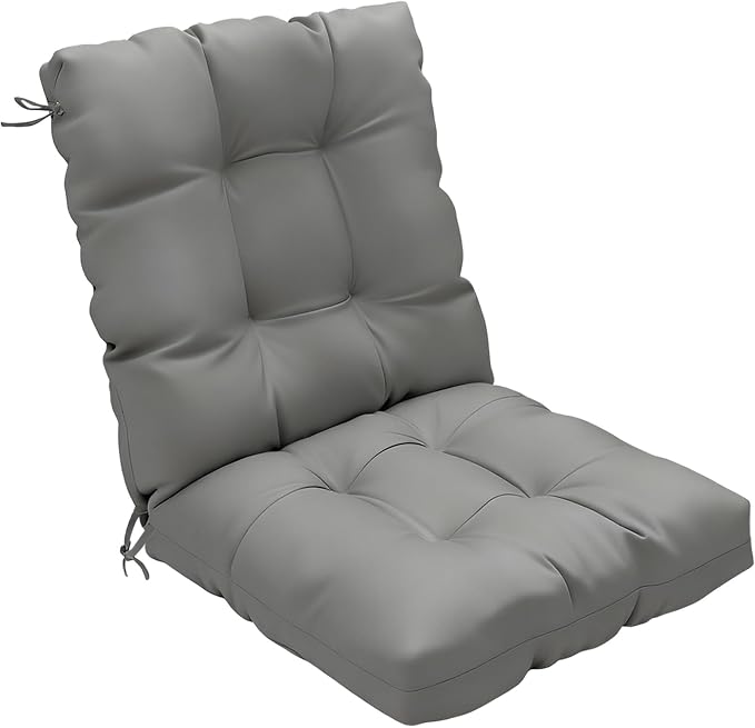 Outdoor Chair Cushion, High Back Soft Seat Pad by zanwuhwyd