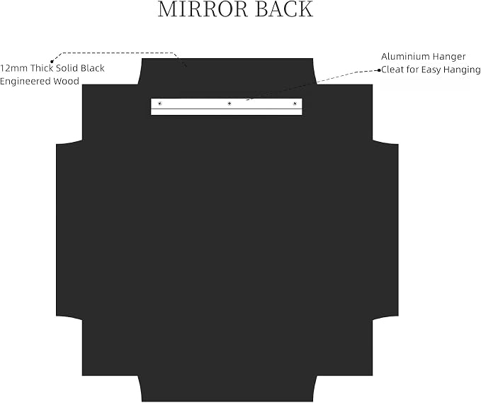Kelly Miller Gold Framed Mirror - Image 7