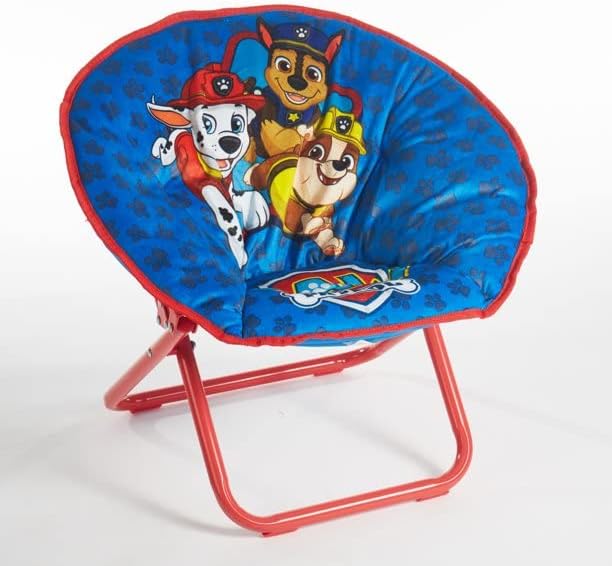 Paw Patrol 19-Inch Toddler Folding Saucer Chair by IdeaNuovaCharacterShop