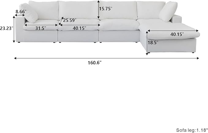 Cloud Modular Sectional Sofa - Image 2