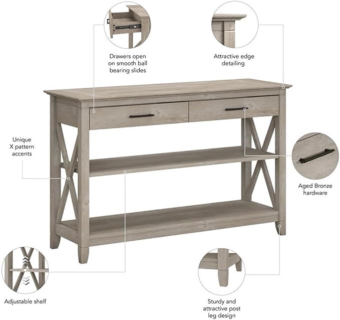 Bush Home Key West Console Table - Image 9