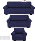 Peryiter 3 Pcs Couch and Loveseat Covers Set Sofa Cover by Peryiter