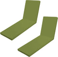 Outdoor Chaise Lounge Cushions for Patio, Waterproof Replacement Seat Cushions by Iheqard