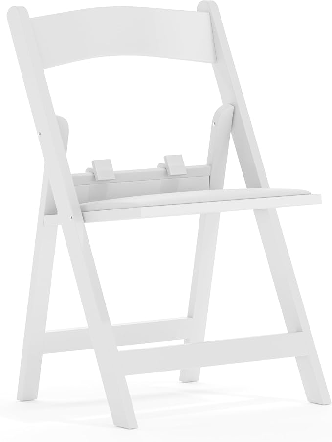 Flash Furniture HERCULES Kids White Resin Folding Chair by FlashFurniture