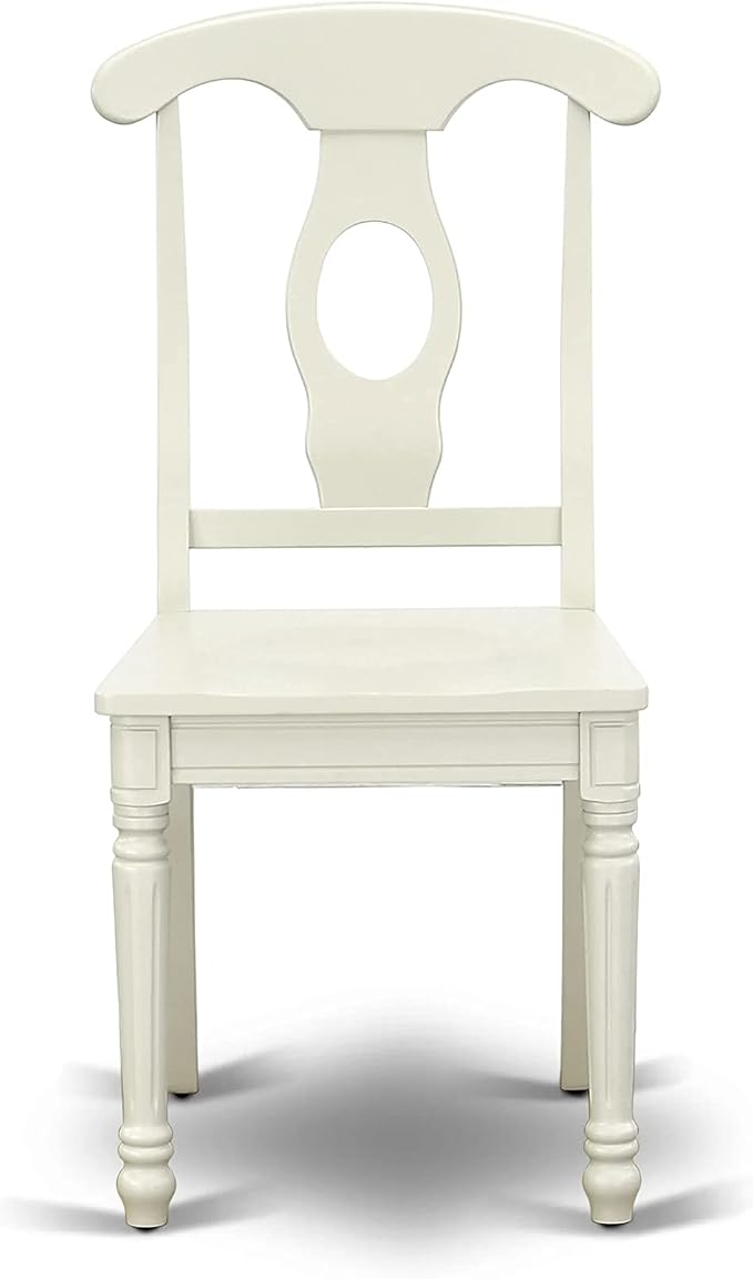 East West Furniture KEC-LWH-W Kenley Dinette Chairs - Image 4