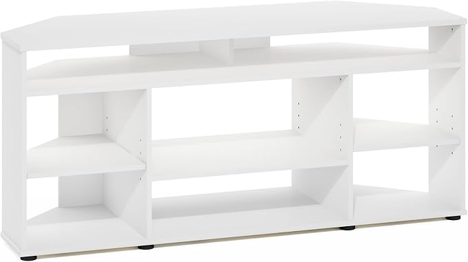 Furinno BESI TV Stand, No Tools Assembly Industrial Style Entertainment Center by Furinno-FitsYourSpaceFitsYourBudget