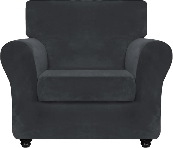 ZNSAYOTX Luxury Velvet Chair Slipcovers by ZNSAYOTX