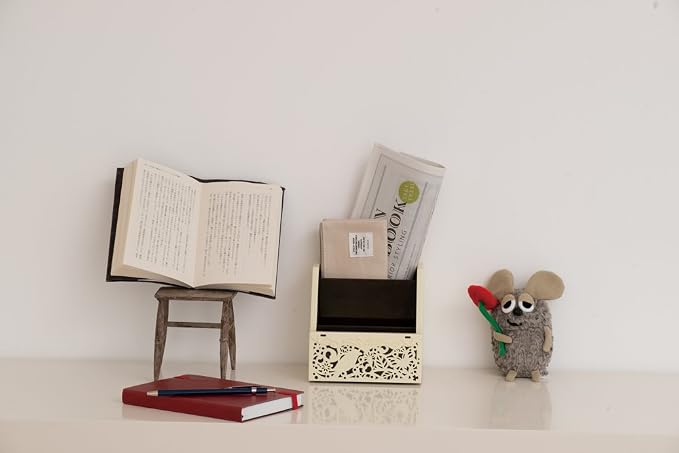 Foret Personalized Stand Cream White Approx. Width 14.4 X Depth 13 X Height 14 - Image 5