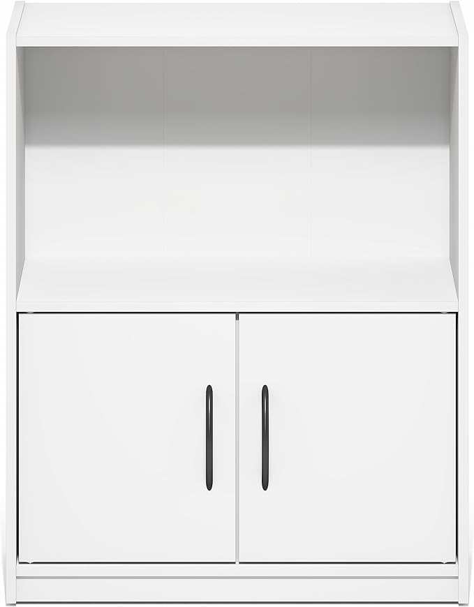 Furinno Gruen Book Shelf, 2-Tier Small Bookshelf, Bookcase - Image 7