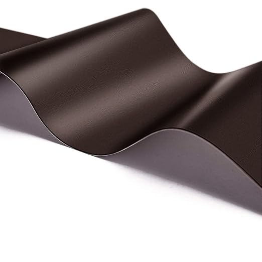 Leather Repair Patch Tape Kit Coffee Dark Brown 4 x 60 inch Self Adhesive - Image 2