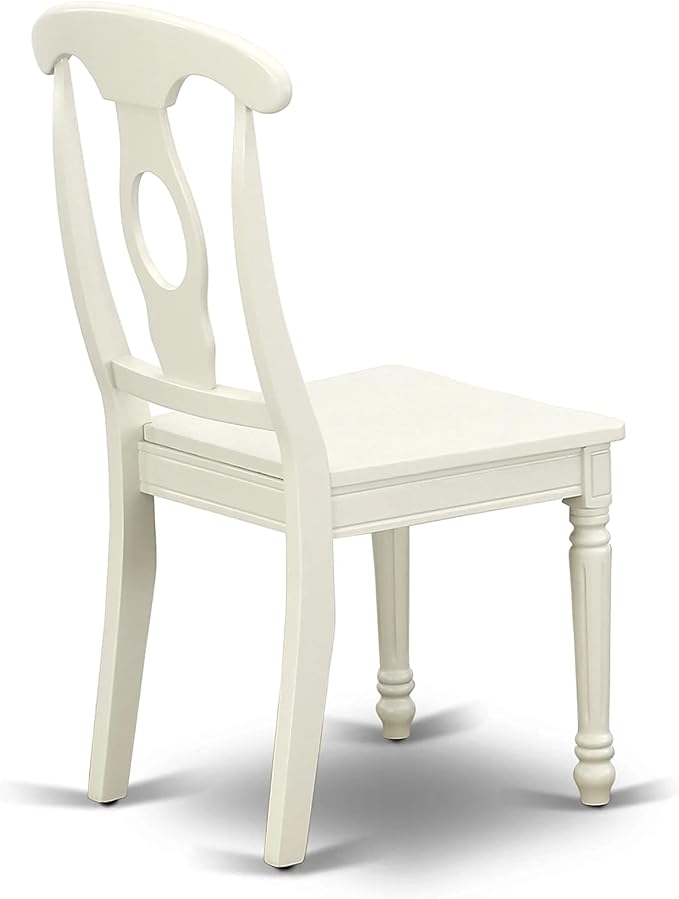 East West Furniture KEC-LWH-W Kenley Dinette Chairs - Image 7