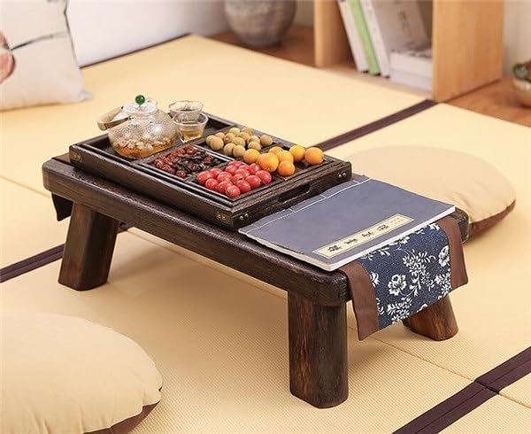 CHICKEN Couch End Table Little Traditional Tea Table Long Paulownia Wood Asia - Image 4