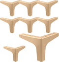 AODIOU Furniture Legs Gold Feet: Sofa Legs Replacement Set of 8 by AODIOU