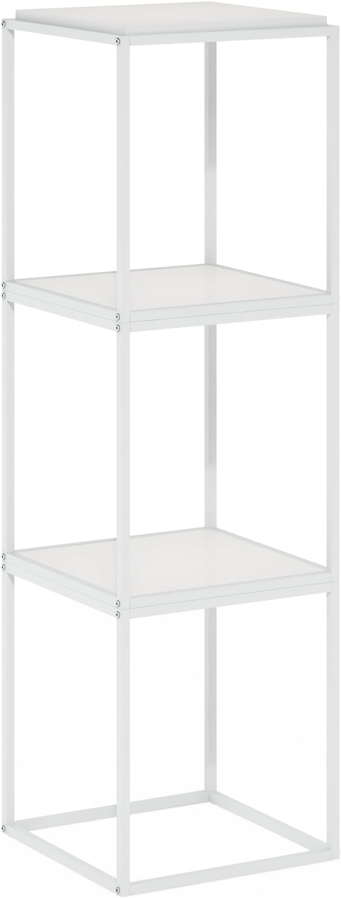 Furinno Moretti Side Table, 1-Tier Stackable Metal Frame End Table, Night Stand - Image 8