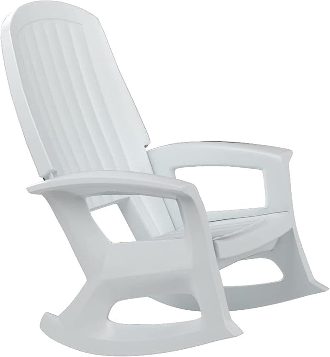 Semco Rockaway Heavy-Duty Outdoor Rocking Chair w/Low Maintenance All-Weather - Image 8