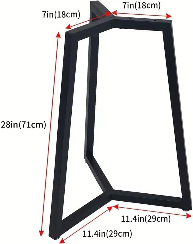 Metal Round Table Legs 28 Inch Metal Coffee Table Legs - Image 5