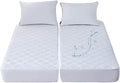 Waterproof Quilted Split California King Mattress Protector Pad by Kingnex