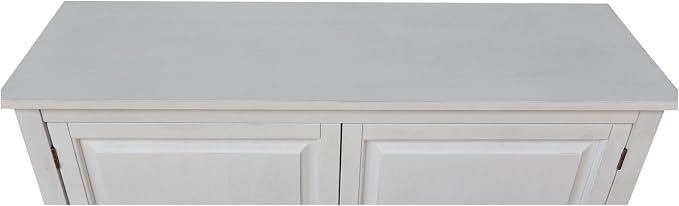 International Concepts 34" High Solid Wood Hall Storage Cabinet Cupboard - Image 9