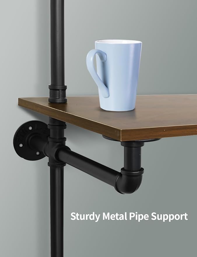 Industrial Pipe Computer Desk - Image 5