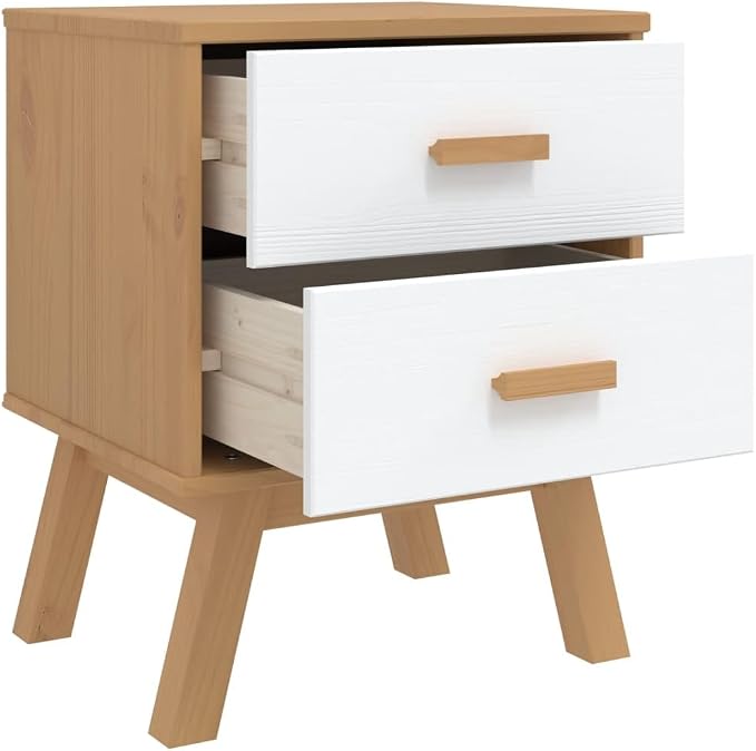 Scandinavian Style Bedside Cabinet - Image 6