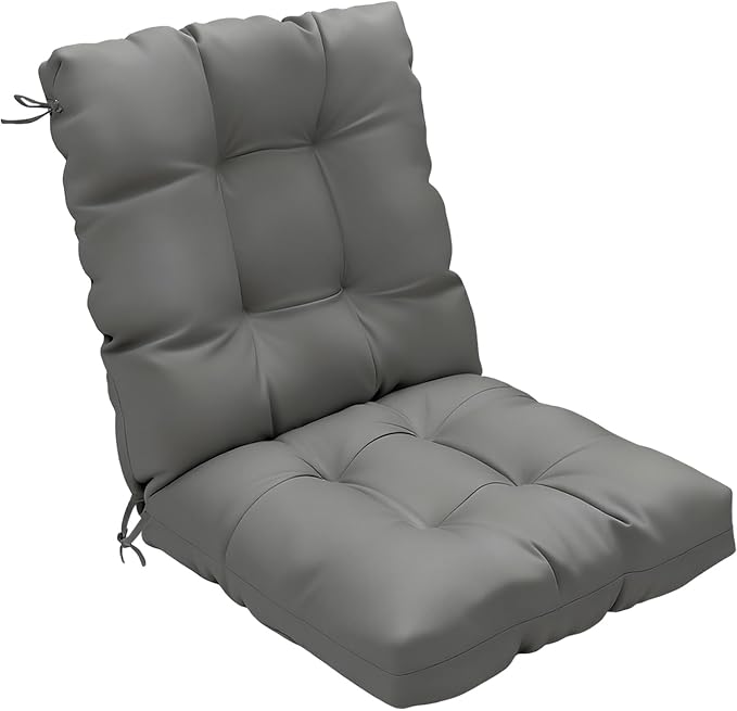 Outdoor Chair Cushion, High Back Soft Seat Pad by zanwuhwyd