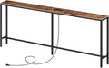 MAHANCRIS 70.9 Skinny Console Table by MAHANCRIS