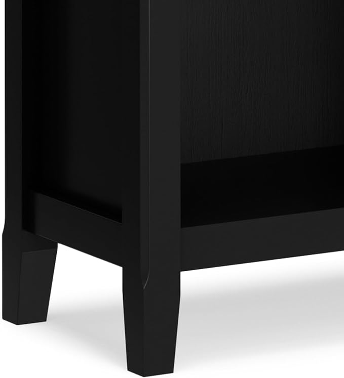 SIMPLIHOME Amherst TV Stand and Bookcase Bundle - Image 10