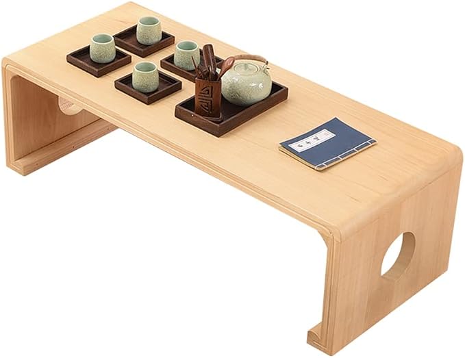 Side Table Japanese Vintage Indoor Wood Furniture Coffee Tea Living Room Low by Unknown