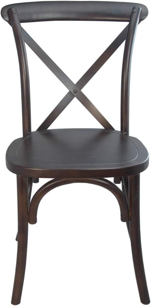 EMMA + OLIVER 2-Pack Wooden X-Back Dining Chair - Image 6