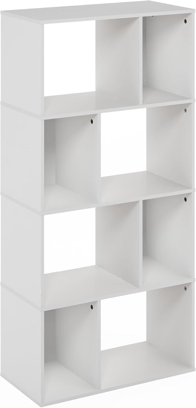 Furinno DALY Book Shelf, 8-Cube Bookshelf, Cube Storage Organizer Bookcase - Image 5