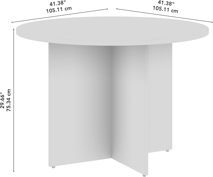 Bush Business Furniture 42-inch Round Conference Table - Image 3