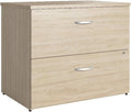Bush Business Furniture Studio C 2 Drawer Lateral File Cabinet in Natural Elm by BushBusinessFurniture