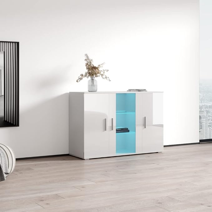 Meble Furniture Soho S7 3D Modular Sideboard — 3 Doors - Image 4